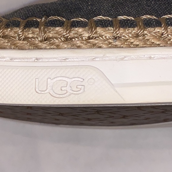 UGG Eyan II Espadrille Canvas Lace Up Sneakers - Picture 8 of 12